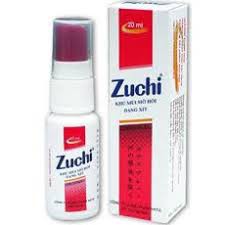 Zuchi Unisex Xịt khử mùi hôi nách từ thảo dược - sản phẩm của Dược hoa linh