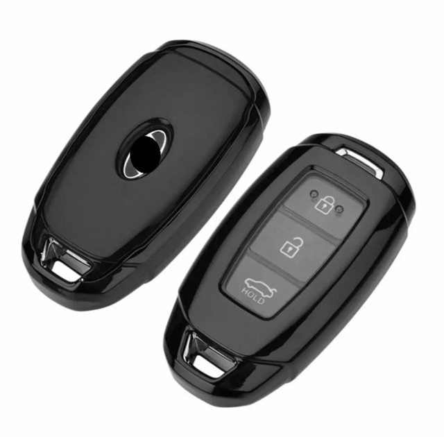 Ốp khoá silicon dùng cho Hyundai Accent, Kona, Santafe car key cover