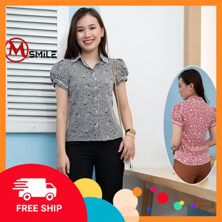 FreeShip Áo Kiểu Kữ Áo Kiểu Sơ Mi Công Sở💖Áo Sơ Mi tay phồng đẹp điệu đà [mẫu mới nhất 2020]