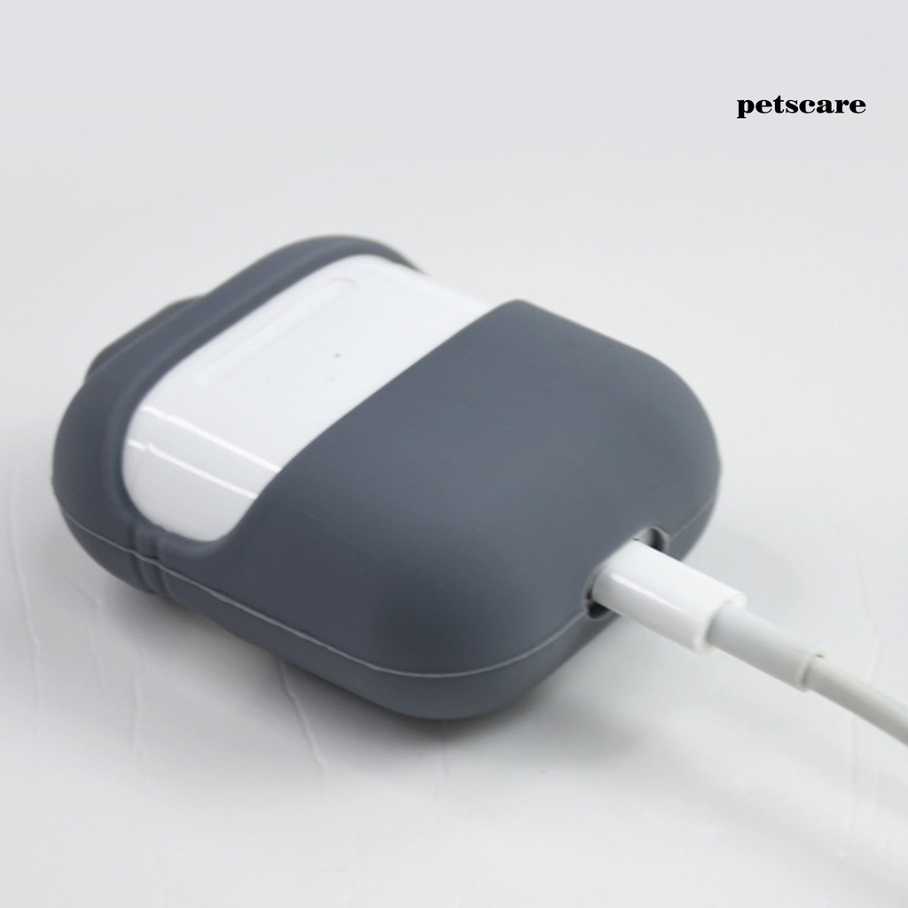 Vỏ Bảo Vệ Hộp Sạc Tai Nghe Airpods 1 / 2 Bằng Silicon Mềm Chống Rơi Có Thể Giặt Sạch | BigBuy360 - bigbuy360.vn