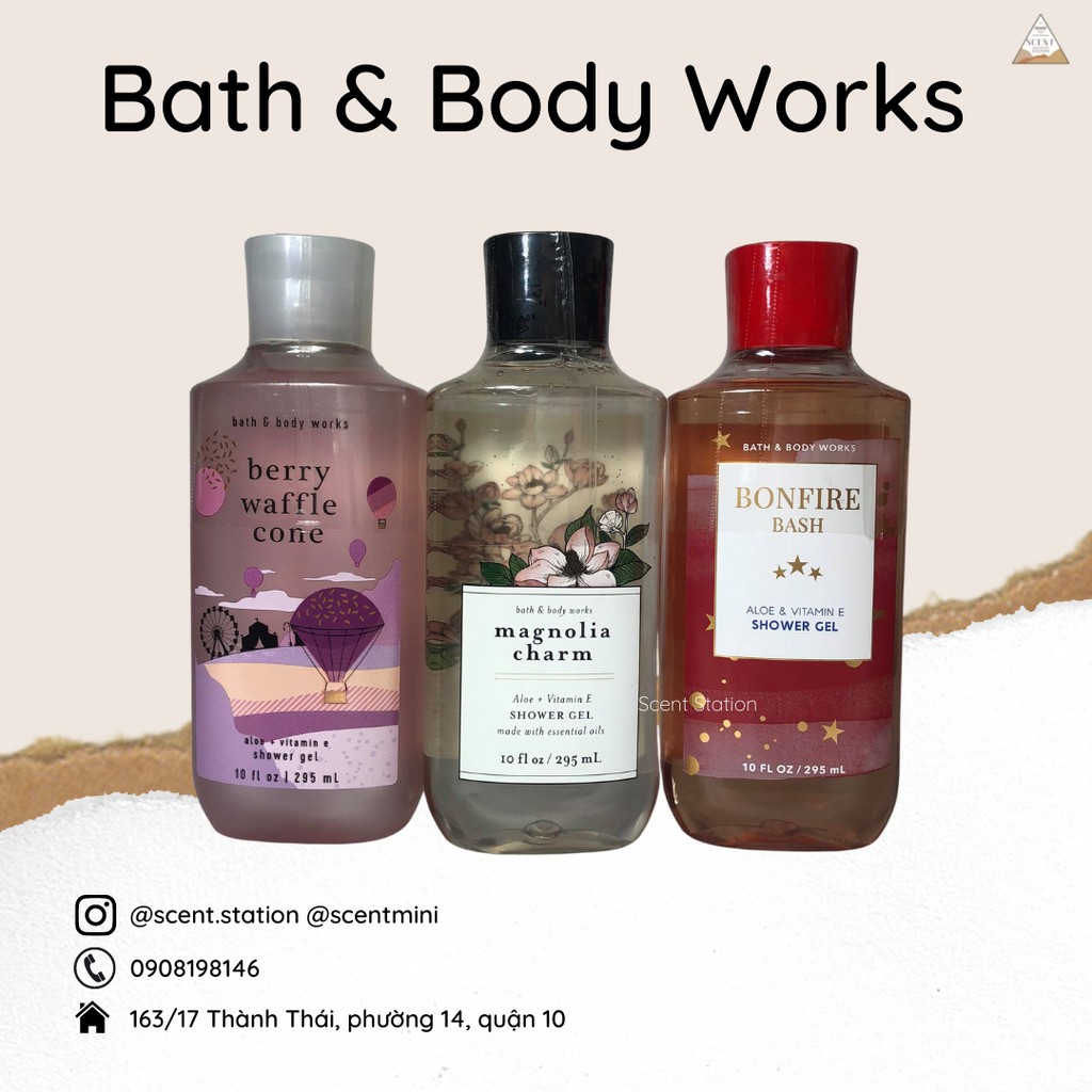 Sữa tắm nữ Bath &amp; Body Works 295ml