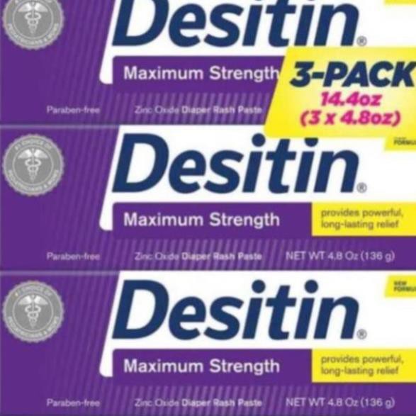 Kem Chống Hăm Tã 136gr - Desitin Daily Defense xanh DATE 2022