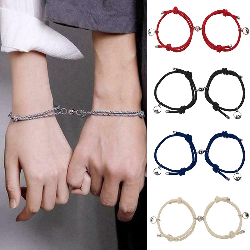 [Mã FAMAYFA giảm 10K đơn 50K] Bộ 2 vòng đeo tay nam châm cá tính thời trang cho cặp đôi | BigBuy360 - bigbuy360.vn