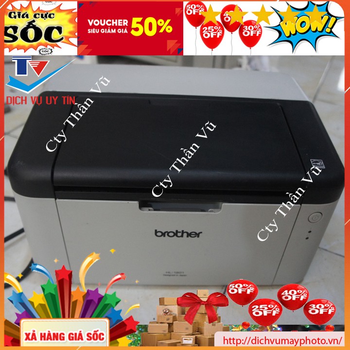 Máy in cũ Brother HL - 1201 hàng nhỏ gọn bền có bảo hành dùng cho in tài liệu in gia đình | BigBuy360 - bigbuy360.vn