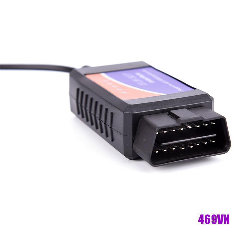 Cáp Chuẩn Đoán Lỗi Ô Tô Elm327 Usb Obd2 Cho Windows Pc Máy Tính