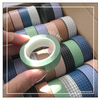 CUỘN BĂNG KEO WASHI TAPE CARO