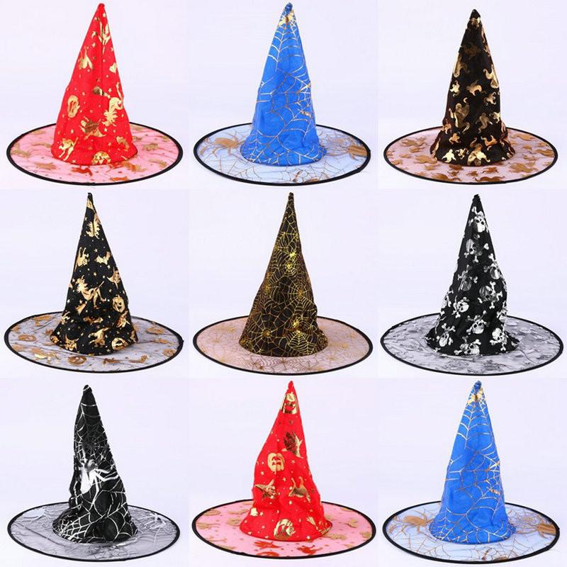 Mũ phù thủy hóa trang Halloween gấp gọn