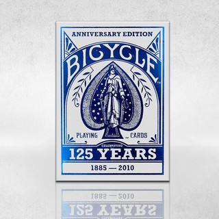 Bài Mỹ ảo thuật bicycle USA cao cấp : Bicycle 125 years ( blue )