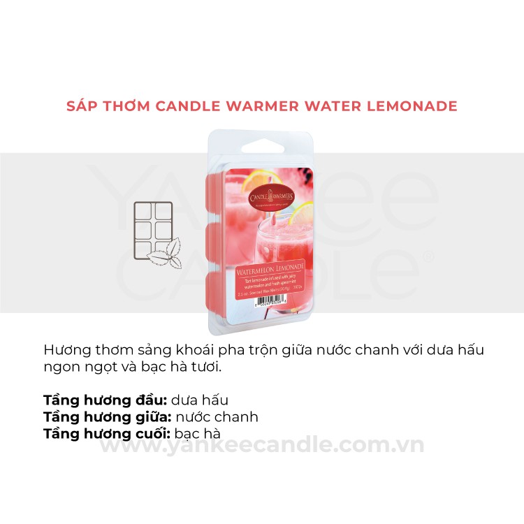 Sáp thơm Candle Warmer - Water Lemonade