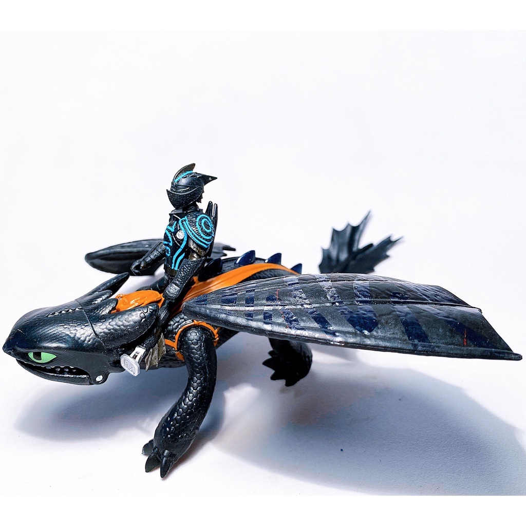 Bộ mô hình Dũng sĩ diệt rồng kèm chiến binh- How to train your Dragon - Hàng Vnxk