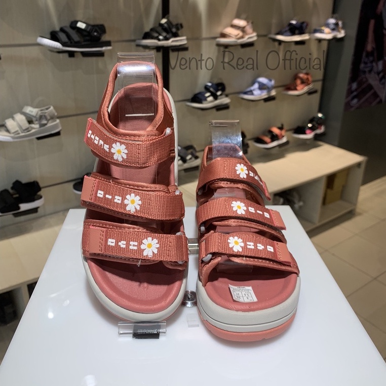 Giày Sandal Nữ Vento Chính Hãng Mã SD10027 Ba Quai Ngang Đế Cao 3.5 Cm