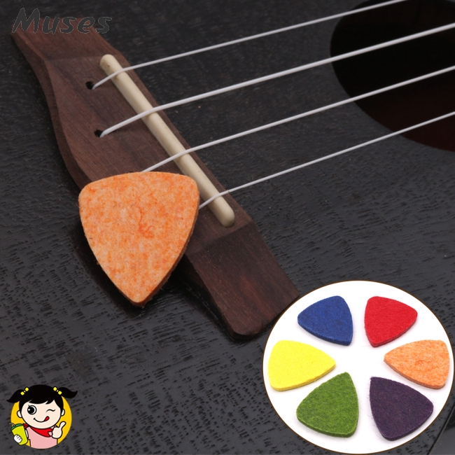 Muse07 Pick gảy đàn vân gỗ dành cho đàn ukulele