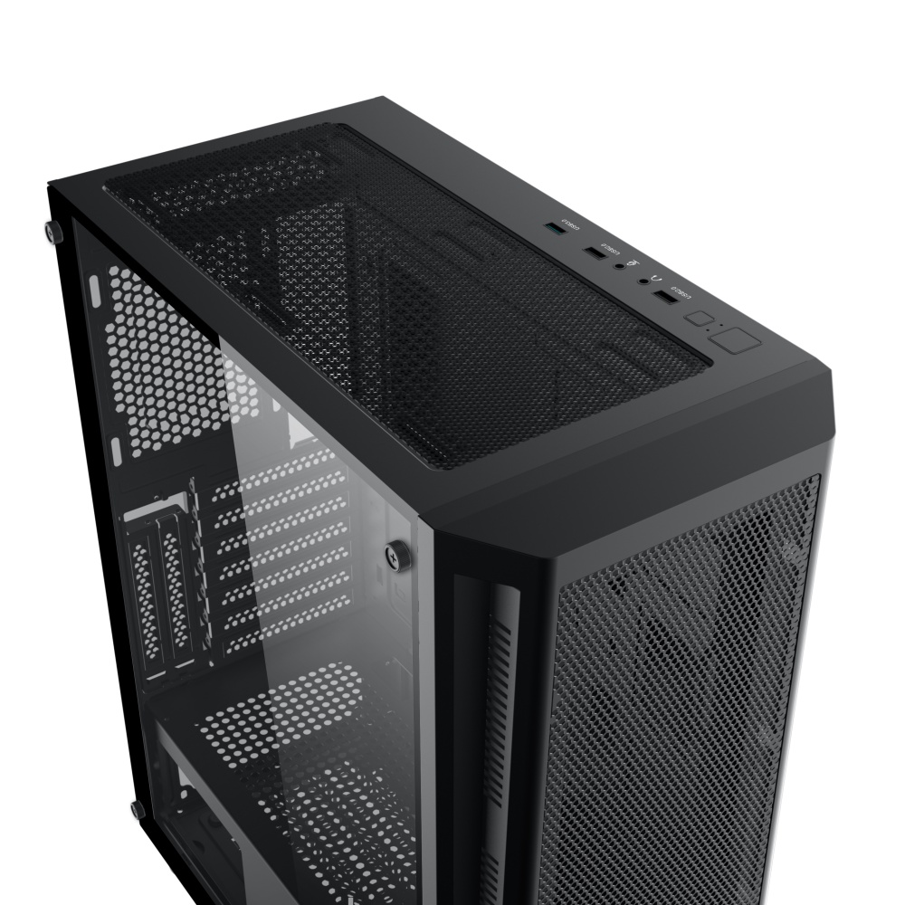 Vỏ Case Xigmatek Master X 3FX - 3 Fan RGB lắp sẵn - New - Chính hãng Mai Hoàng - BH 12 Tháng kể cả vỡ kính