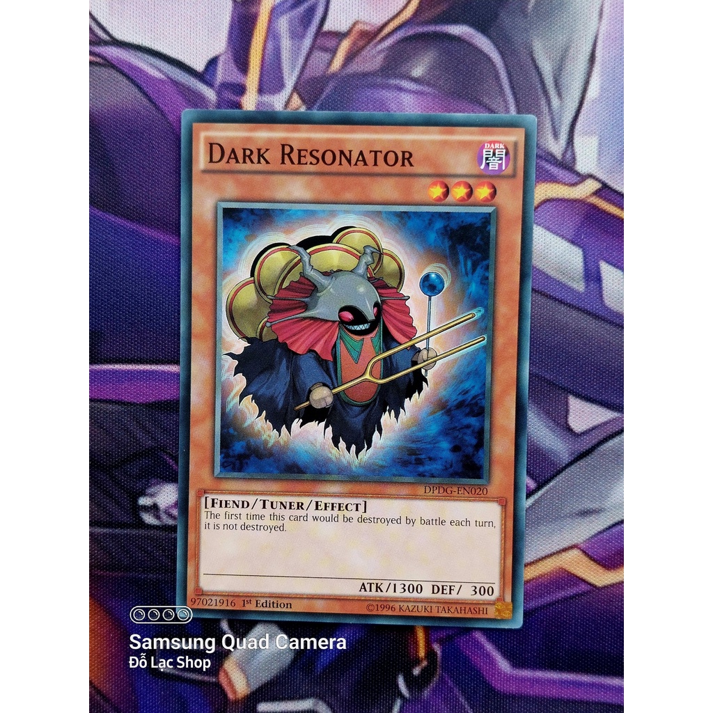 THẺ BÀI YUGIOH Monster  Dark Resonator  - Common 1st Edition