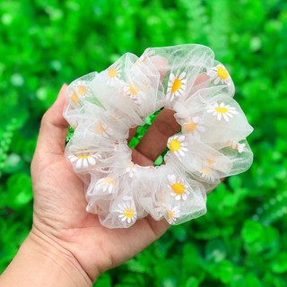 Dây cột tóc Srunchies Hoa cúc Daily