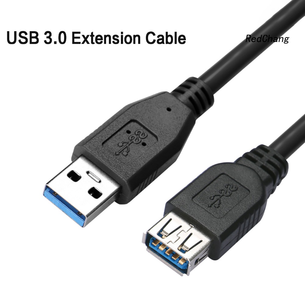 -SPQ- DOONJIEY 0.3/0.5/1/1.5/3m USB 3.0 SuperSpeed Male A to Female A Extension Cable