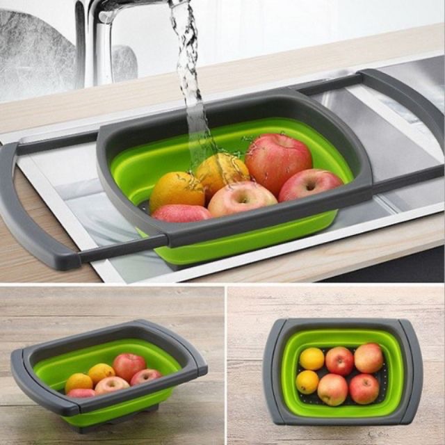Combo 2 Rổ gấp gọn đa năng, thông minh PR-JO2