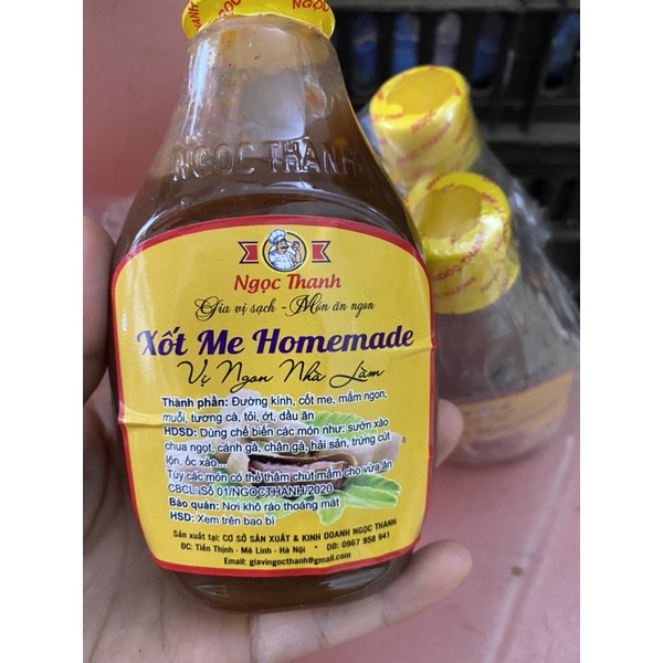 Xốt me sánh mịn thơm ngon lọ 330g