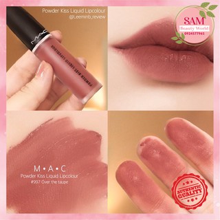 Son kem mac powder kiss liquid lipcolour 997 - màu hồng nude