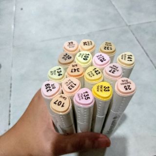 Set bút marker Touch Soft Head - Skin Tone