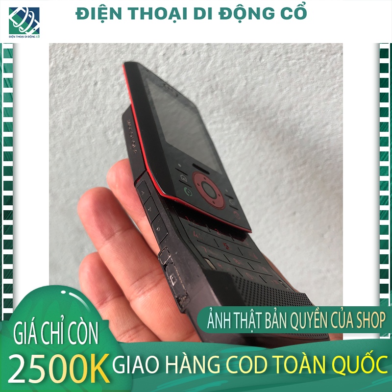 Điện Thoại Cổ Motorola Z8 Bản Đặc Biệt FERRARI THOẠI ZIN, MÁY ĐẸP- BH 12 THÁNG 1 ĐỔI 1 TRONG 1 THÁNG ĐẦU T