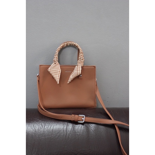 Túi xách Vascara new 100% màu cam hồng