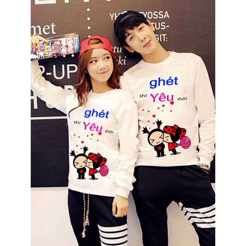 áo cặp ghét yêu
