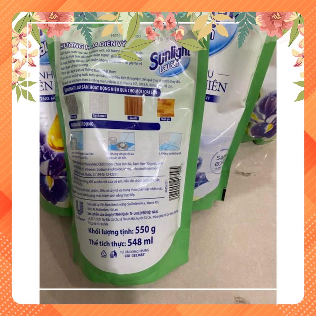 Combo 3 Nước Lau Sàn Sunlight Thiên Nhiên Túi Hàng Khuyến mãi