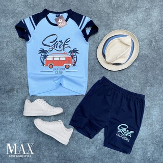 [SIZE ĐẠI+ CỒ] SÉT BỘ THUN MẶC NHÀ BÉ TRAI SURF