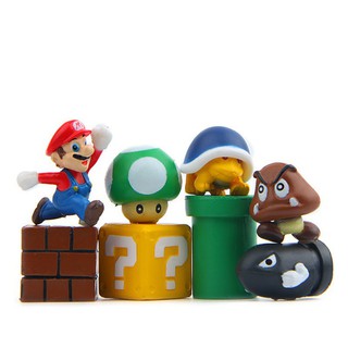 Set 8 Mô Hình Đồ Chơi Các Nhân Vật Trong Phim Hoạt Hình Mario Đáng Yêu