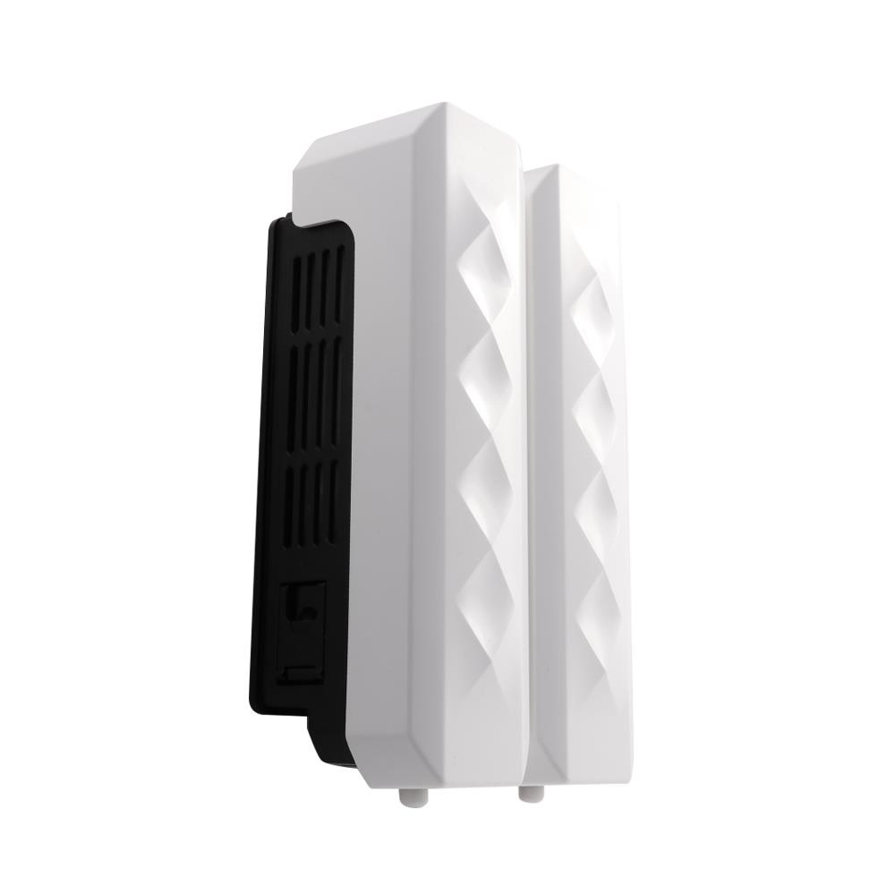 Homebase MOYA Bình đựng xà phòng gắn tường 2 ngăn HSD-7016-2 bằng nhựa ABS 23.5X14X7.5CM màu trắng