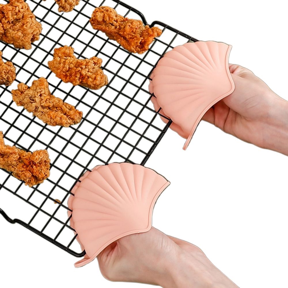 Găng Tay Silicone Cách Nhiệt Hỗ Trợ Nướng Bánh Tiện Dụng