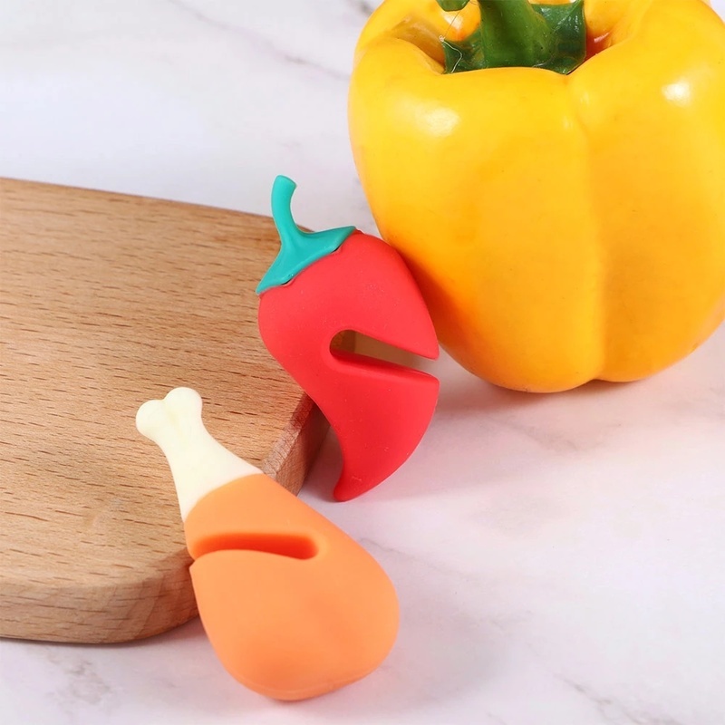 Nắp Silicone Đậy Nồi Chống Tràn Hình Trái Ớt Sáng Tạo
