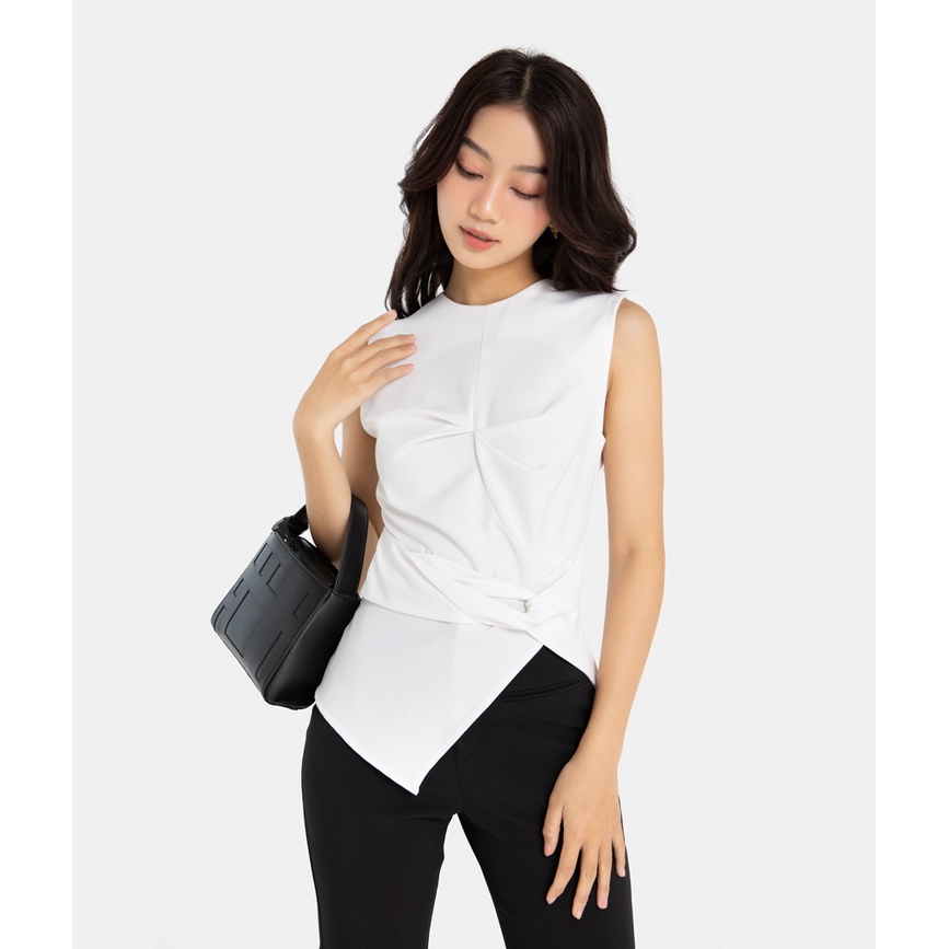 Quần Tây Nữ Thời Trang HNOSS Dáng Lửng Ống Loe HNQDA014