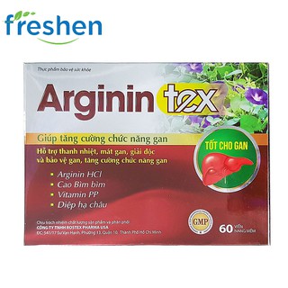 Viên uống bổ gan, mats gan Arginin Tex-Tăng cường chức năng gan hiệu quả