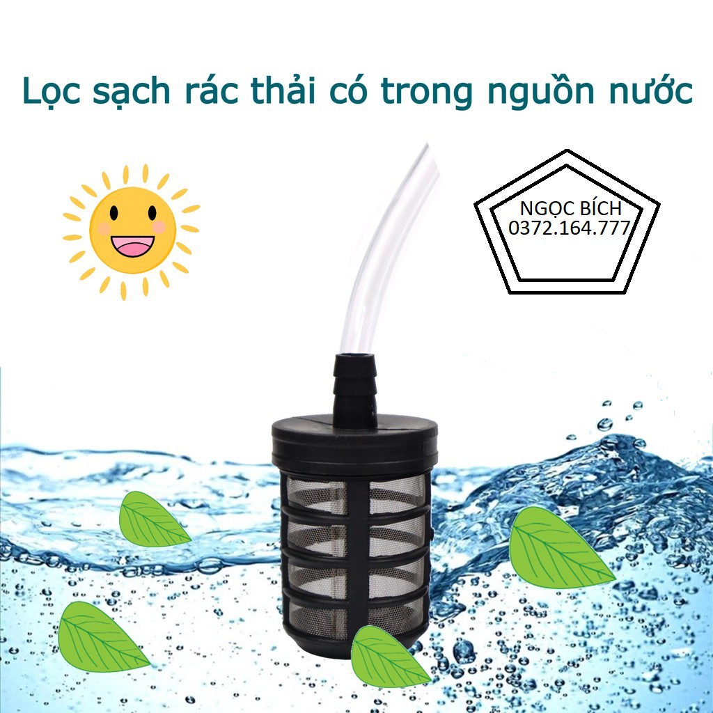 [RẺ VÔ ĐỊCH]Bộ đầu lọc rác, lọc chất thải lắp ống nước cho máy xịt rửa xe