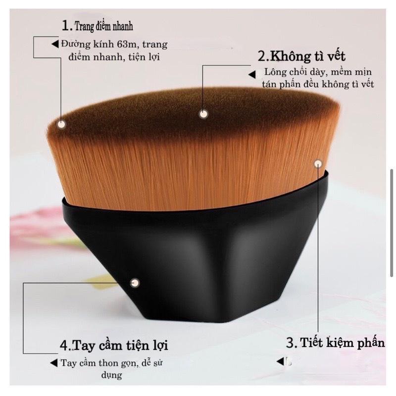Cọ tán kem, phấn giúp thẩm thấu trên da QiQiShop