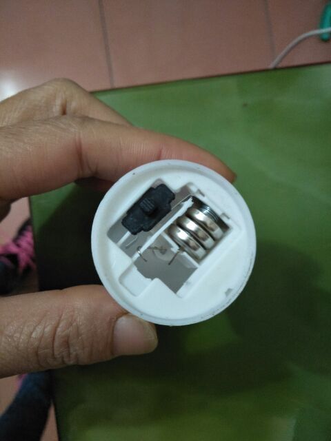 Đèn Nến Điện led vỏ nhựa cao 5cm PIN SIÊU KHỎE