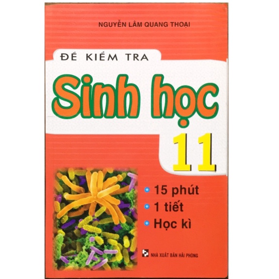 Sách - Đề Kiểm Tra Sinh Học 11