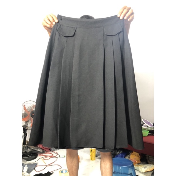 Bigsize 60-100kg chân váy xếp li dài 70cm