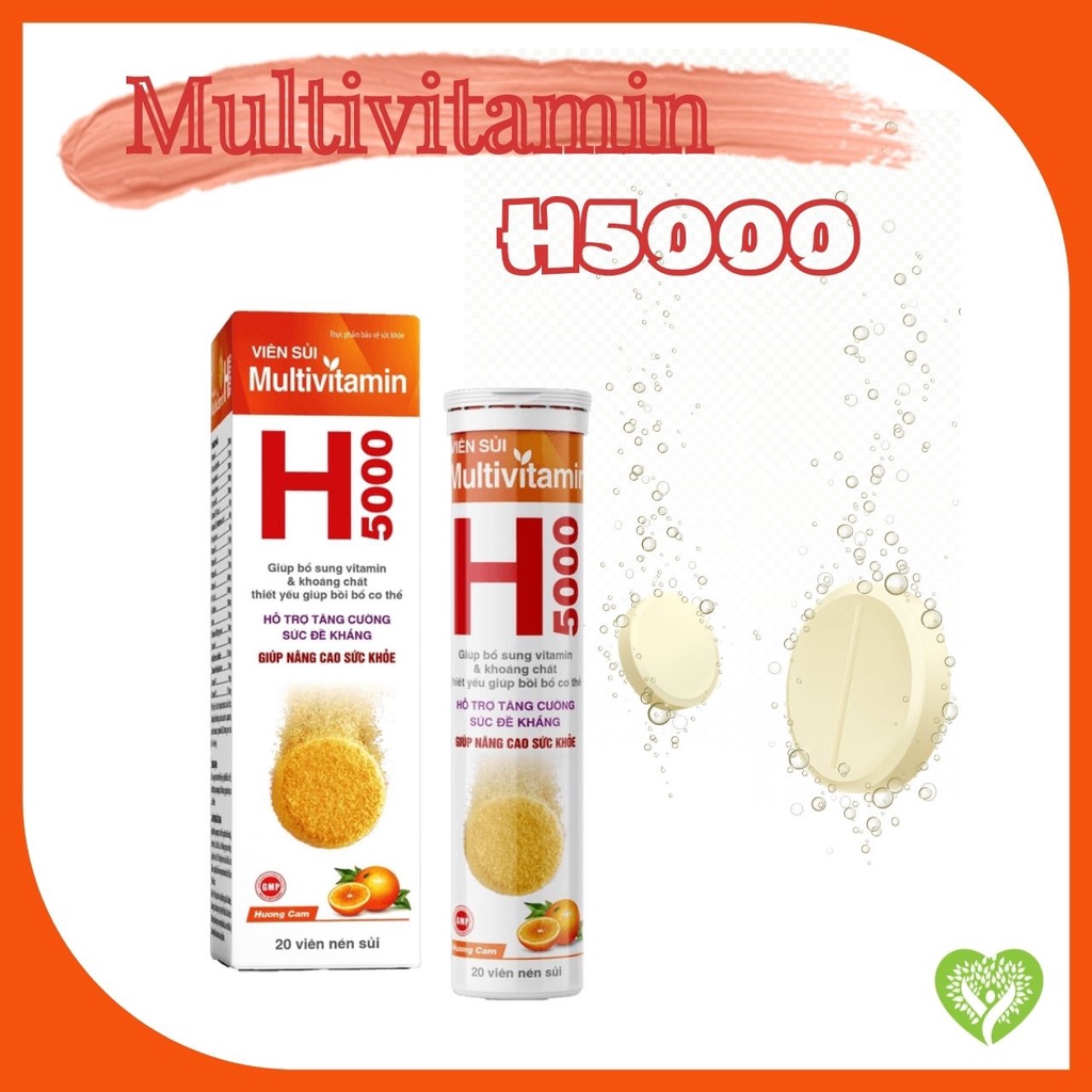 Sủi Vitamin C H5000 bổ sung vitamin C