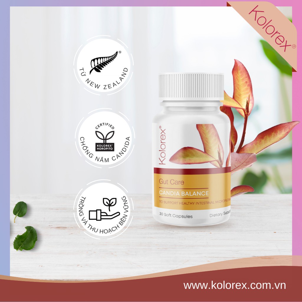 Viên Uống Nấm Candida Kolorex Candida Balance