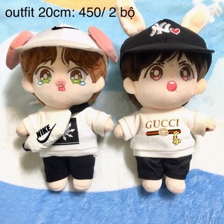 Set đồ thú cho doll 20 siêu đáng yêu