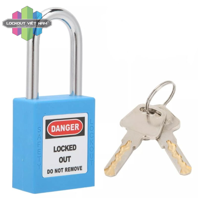 Ổ KHÓA LOTO BLUE - LOCKOUT - TAGOUT- KHÓA DANGER [HÀNG CÓ SẴN] | Shopee ...