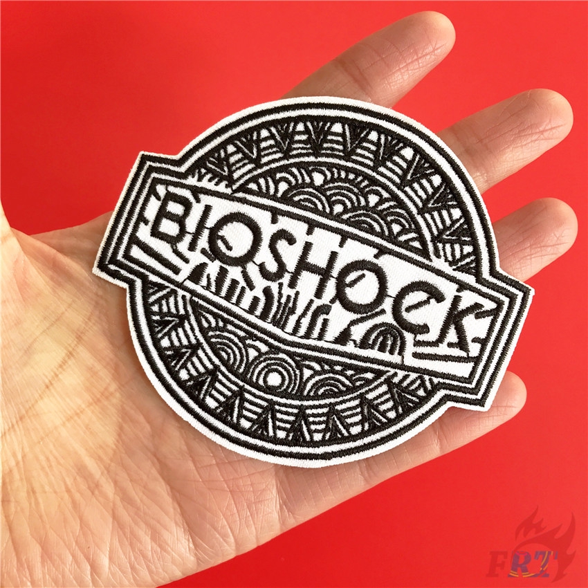 Miếng vá/ủi trang phục hình logo Bioshock