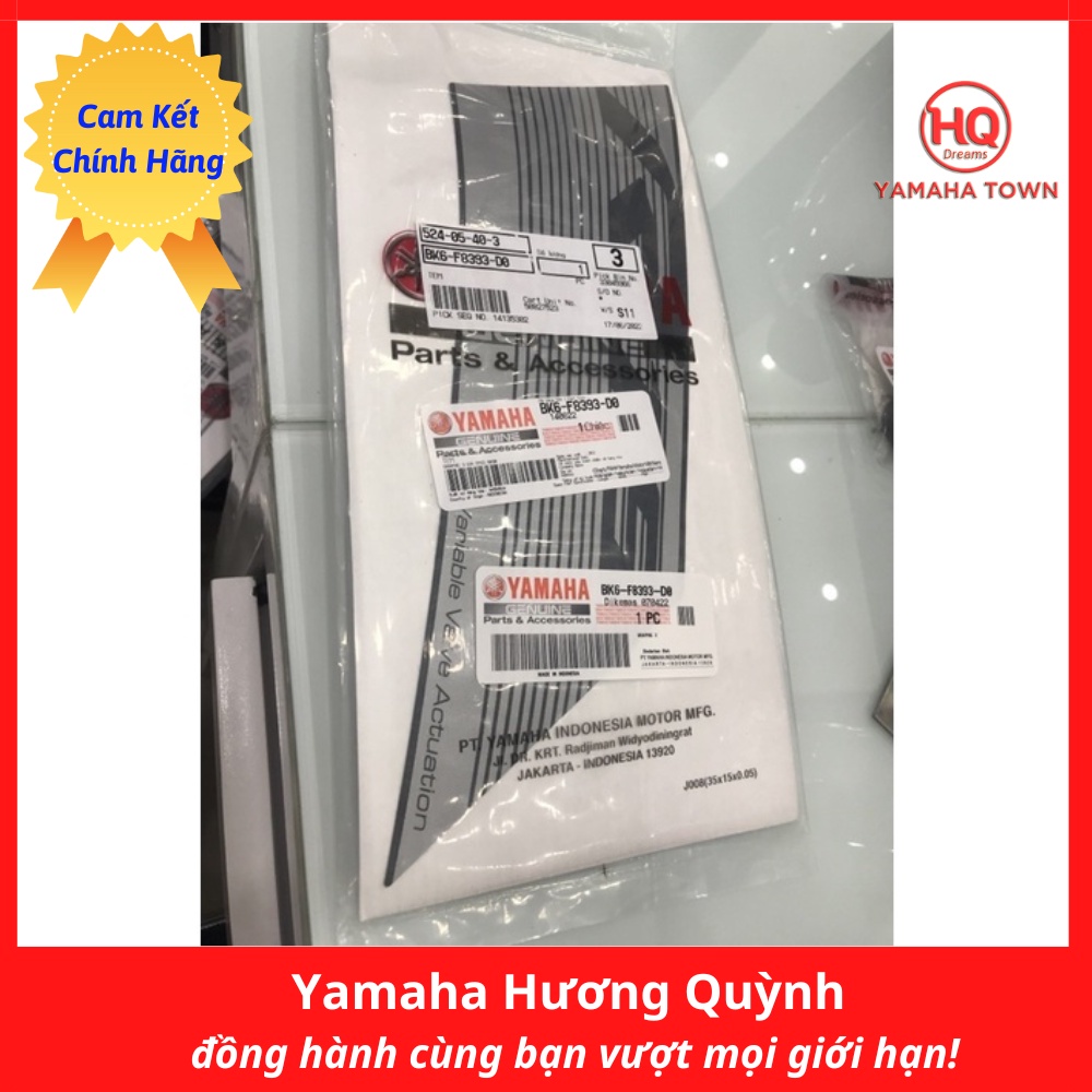 Tem dán R15V3 chính hãng Yamaha -Yamaha Town Hương Quỳnh