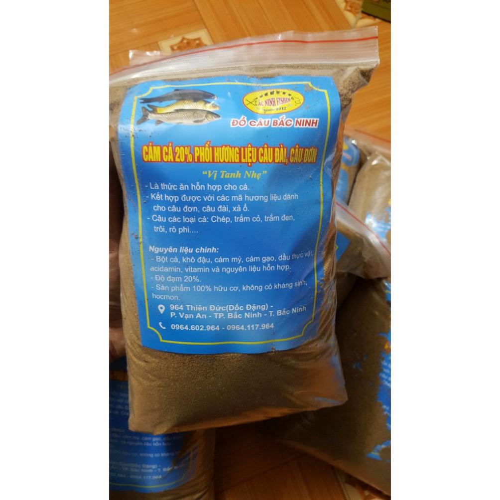 1kg Cám cá 20% .... độ đạm phối hương liệu Câu Đài, Câu Đơn, xả ổ.