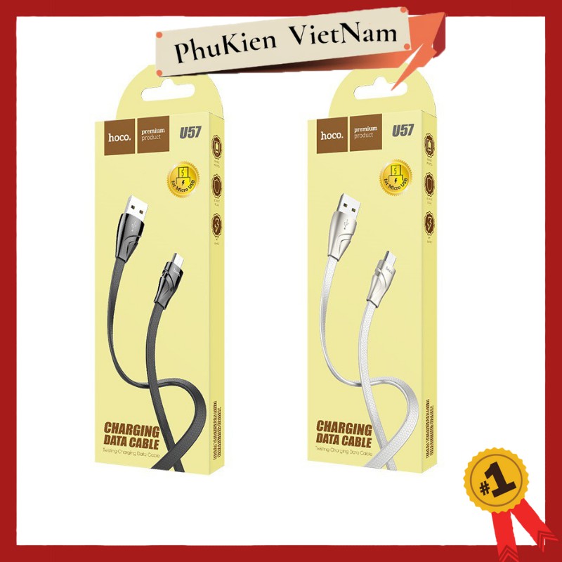 Cáp Hoco U57 đồng bộ hóa dữ liệu ✔ Cáp Android
