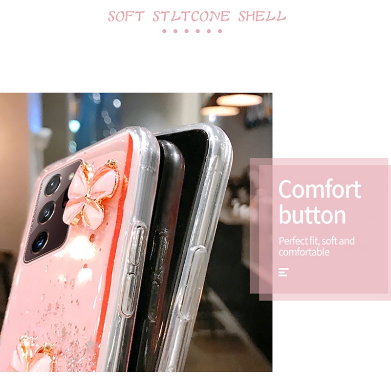 Ốp Điện Thoại Silicon Trong Suốt Đính Kim Tuyến Cho VIVO V27E V25 V25E V23 V23E V20SE V19 V15 V17 V20 Pro