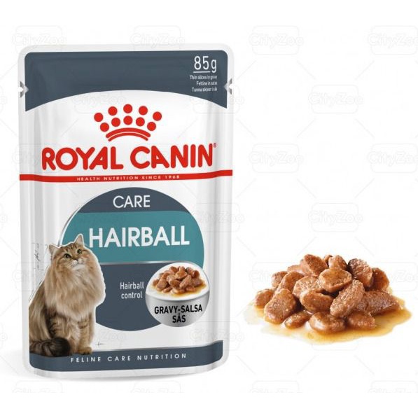 85gr - Pate Hairball Care Royal Canin dành cho mèo trưởng thành trên 12 tháng tuổi kiểm soát búi lông, tiêu lông